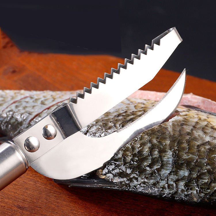 FishMaster™ – Cuchillo 2 en 1 para escamas y fileteado