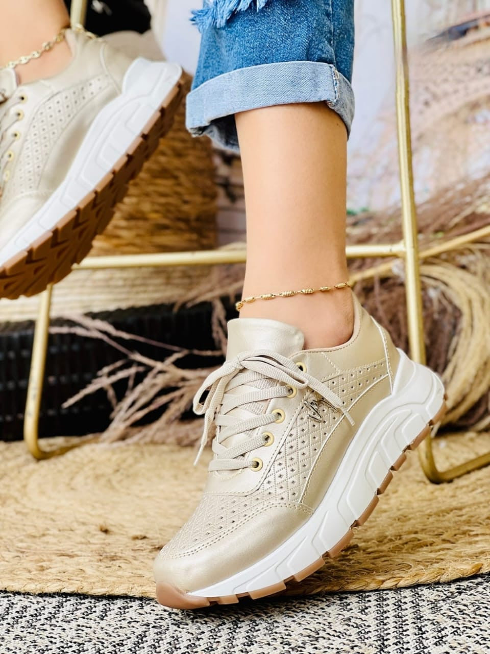 Tenis V006 Comfort Casual Dama Cómodos