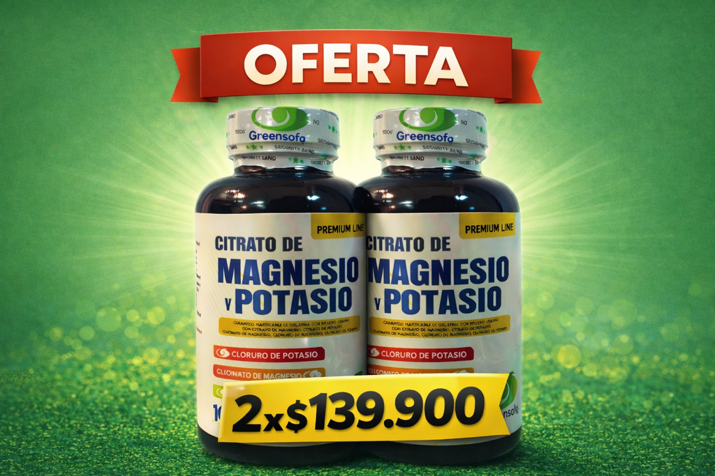 Citrato de Magnesio y Potasio 5 en 1
